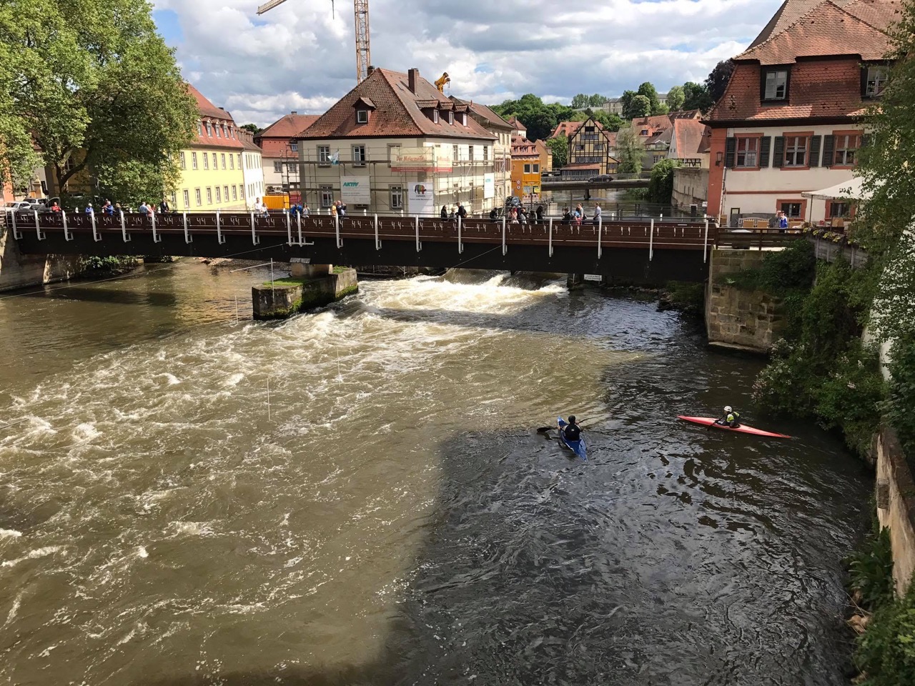 Bamberger Altstadt als Kulisse für einen Bierbesuch