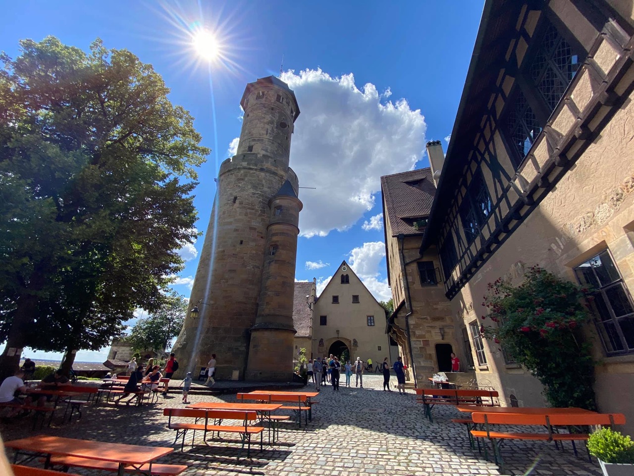 Beer stop on a day trip from Bamberg