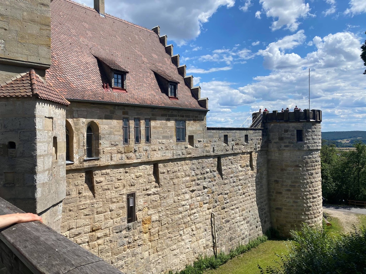 Landscape on a Bamberg beer day trip