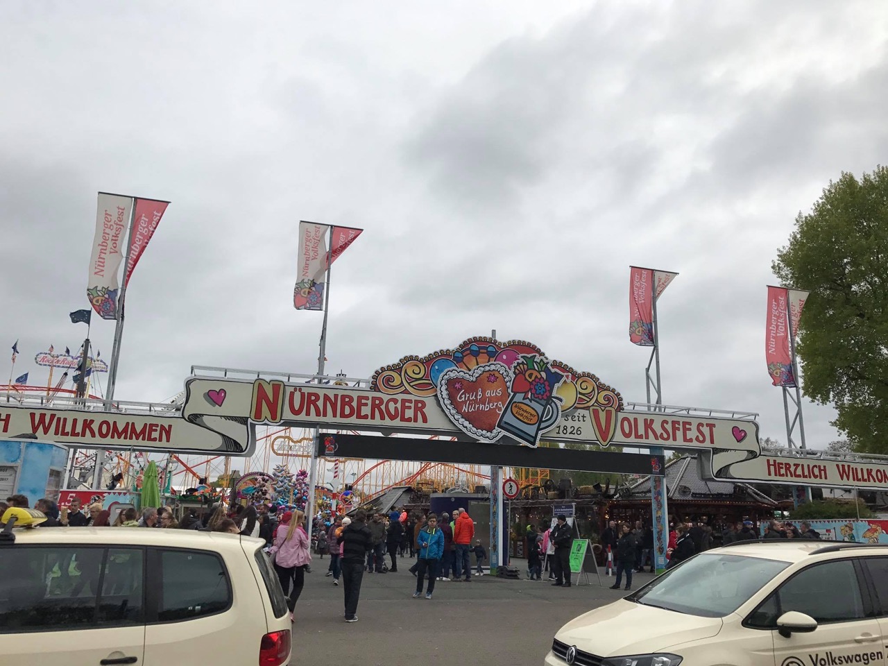 Nürnberger Volksfest als saisonaler Bier- und Volksfestmoment