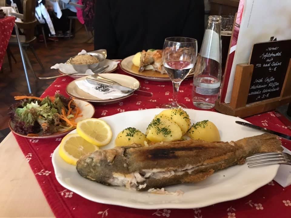 Fischgericht in Franken