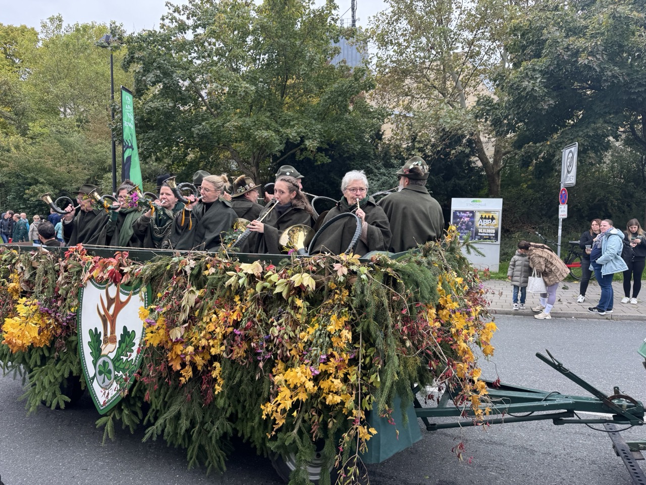 Detail or moment from the Fürth Michaeliskirchweih parade