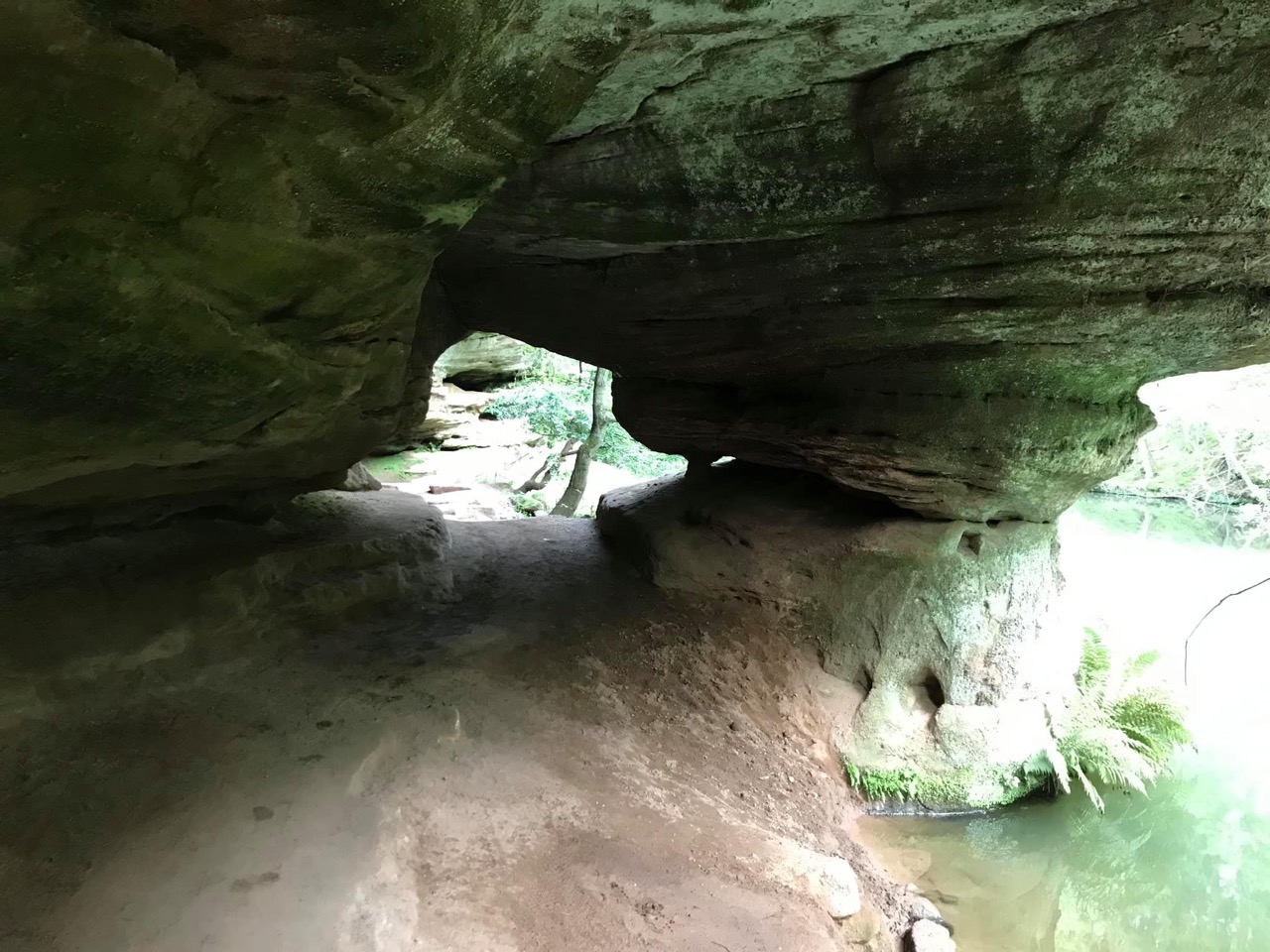Trail in Schwarzachklamm