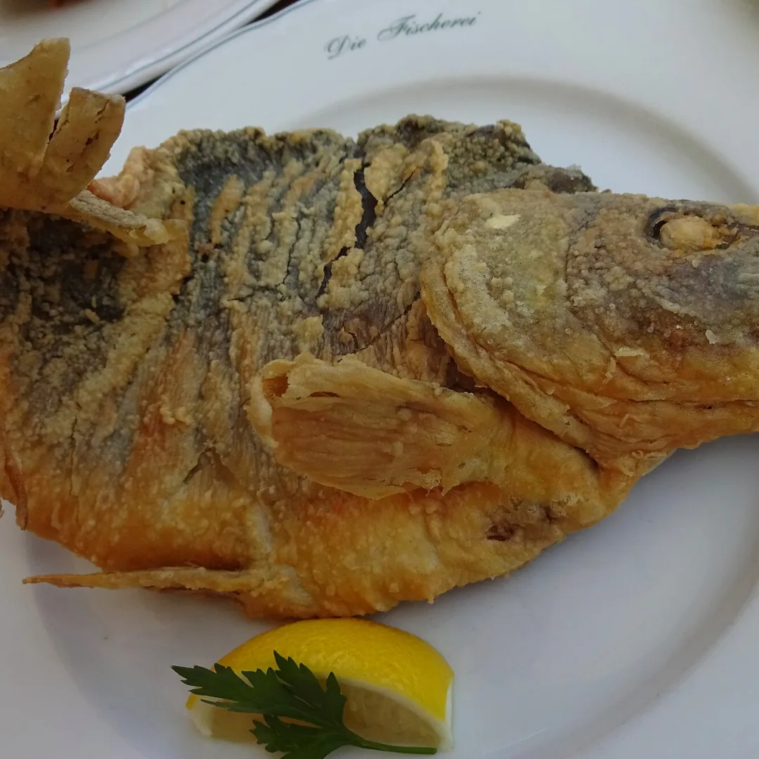 Fried carp