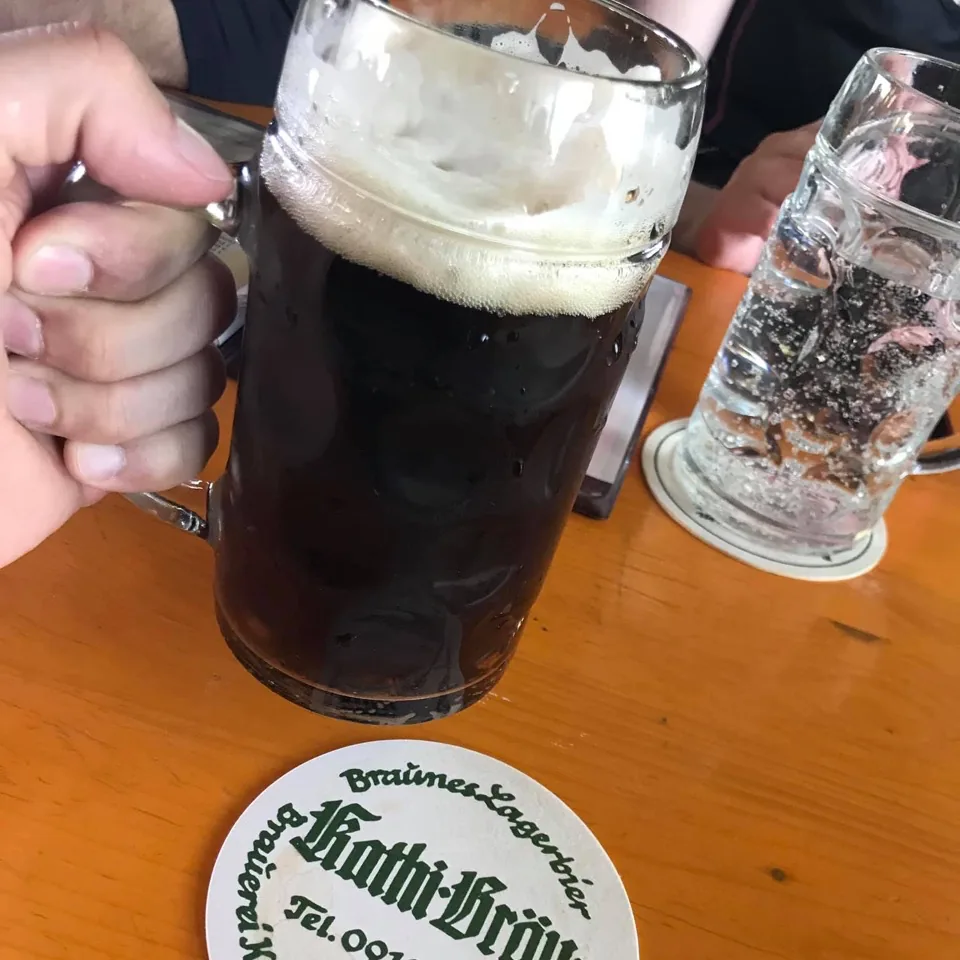 Glass mug